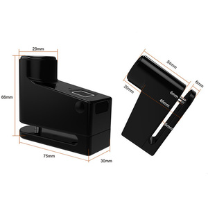 Aplicación electrónica Tuya impermeable antirrobo bicicleta de montaña motocicleta freno de disco Bloqueo de huellas dactilares - Product Image 6