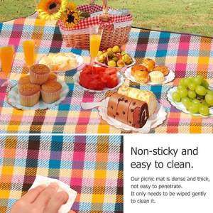 Mới Nhất Thiết Kế Ultralight Cuộn-Trong Cắm Trại Mat Không Thấm Nước Cầu Vồng Sọc Dã Ngoại Mat Cho Đi Bộ Đường Dài Biểu Tượng Tùy Chỉnh - Product Image 6