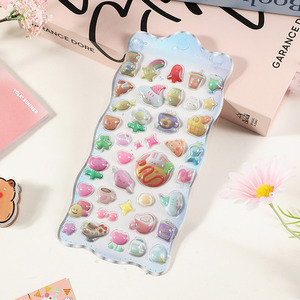 Autocollants décoratifs en relief 3D à motifs d'animaux de dessin animé en gros pour scrapbooking et journal - Product Image 1