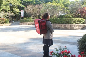 43 LSac à dos de livraison isolé avec logo personnalisé pour nourriture bière vin pizza avec sac <span class=keywords><strong>Cool</strong></span> Out, sac isotherme. Isolation alimentaire et - Product Image 5