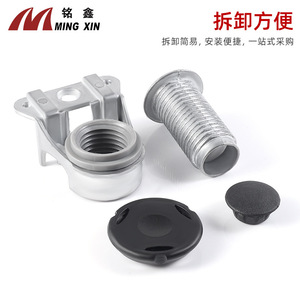 Ming Xin Zinc Alloy Adjustable Furniture Legs 175kg Load Capacity Cabinet Support Minimalist Style Easy Installation - Product Image 4