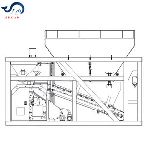 Centrale à <span class=keywords><strong>béton</strong></span> mobile compacte avec châssis intégré pour les projets de relocalisation fréquente - Product Image 1