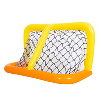 Ensemble de jeu de football aquatique gonflable en PVC personnalisé, jouets de piscine pour enfants en plein air