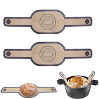 Spatula Silikon Anti Lengket Ramah Lingkungan, Food-Grade, Dapat Digunakan Kembali, Aman untuk Mesin Cuci Piring & Oven, Alat Panggang & Kue, Tersedia