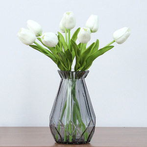 Tallos de <span class=keywords><strong>Tulipanes</strong></span> Realistas OEM, Flores Artificiales Multicolores con Tacto Real de PU para Decoración del Hogar, Fiestas, Navidad, Día de la Madre, Año Nuevo - Product Image 3