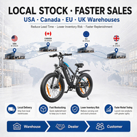 Fabricant Direct Vélo Électrique à Pneus Larges 250W 25km/h 26 pouces VTT Entrepôt UE/Royaume-Uni OEM ODM pour Distributeurs