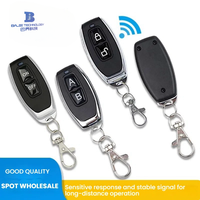 Télécommande sans fil RF 433 MHz pour modèles populaires, en ABS et PC, avec fonction de copie et d'apprentissage de code, étanche, pour éclairage LED de garage