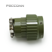 Konektor Penerbangan Sirkular Bayonet 65Pin Industri PSCCONN Y2M, Y2M-65TK Y2M-65ZJ Y2M-65TJ Y2M-65ZK, Soket Steker Kepadatan Tinggi