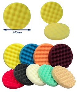 EVERTOOL Profesional 7 1/2 pulgadas 190mm Almohadillas de pulido de coche Pulido de 3 pasos con compuesto de espuma REDONDA/Pulido/Acabado <span class=keywords><strong>Cr</strong></span> Esponjas - Product Image 5