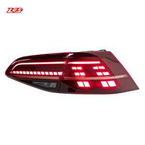 Fanale Posteriore a LED per VW Golf 7 2013-2019 7.5 MK7, Luce Freno DRL Animata 12V 6000K, Accessori Auto Nuovi, Styling Auto - Product Image 4