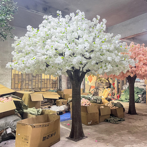 Giả mô phỏng cây anh đào <span class=keywords><strong>10</strong></span> Chân Nhân Tạo Hoa lụa cây cho trong nhà ngoài trời nhà văn phòng bên hoa anh đào cây - Product Image 3