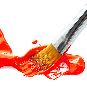 Pinceau à ongles en nylon à tête plate avec manche en bois noir pour gel UV, ensemble d'outils de manucure pour la peinture et la sculpture des ongles en gel, pour salon de manucure - Product Image 4