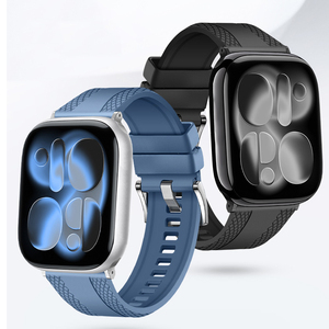 <span class=keywords><strong>Bracelet</strong></span> de montre en caoutchouc FKM pour IWatch <span class=keywords><strong>44mm</strong></span> 45mm 49mm 42mm Hommes Bracelets de montre en silicone Ultra 2 Iwatch Series 9 8 7 6 - Product Image 2