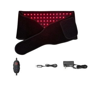 Cinturón de Masaje con Terapia de Luz Roja de 7 Niveles de Ajuste y 105 LED, con Vibración, para Cuerpo, Espalda, Cintura y Abdomen - Product Image 4
