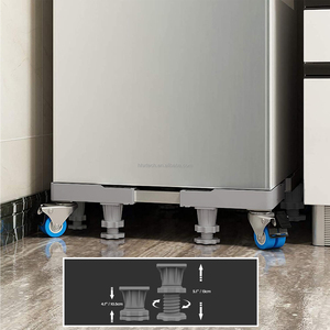 Base Ajustable para Lavadora, Base para Refrigerador, Base Móvil para Lavadora con Ruedas para una Fácil Limpieza - Product Image 5