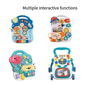 Marche-bébé multifonctionnel anti-retournement, assistant de marche, poussette jouet pour l'apprentissage précoce de la marche - Product Image 4