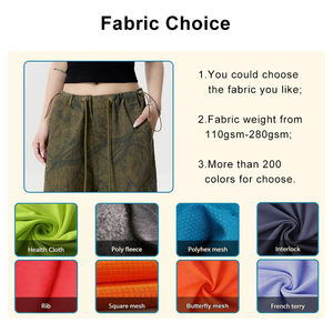 กางเกงคาร์โก้ลายพรางคุณภาพสูง ผ้าฝ้ายระบายอากาศ เป็นมิตรกับสิ่งแวดล้อม กางเกงยุทธวิธีไนลอน กันลม ลายพรางป่า กางเกงพาราชูท - Product Image 4