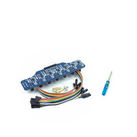 Module de capteur de suivi numérique 7 voies à échelle de gris pour la détection et l'identification de lignes photoélectriques