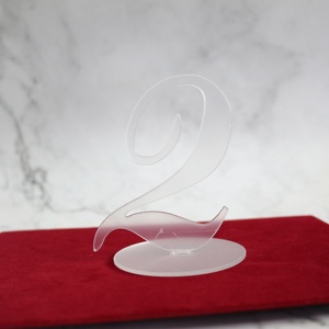 Sang Trọng Vàng gương acrylic đám cưới thẻ chất lượng cao nơi và bảng thẻ với số lượng khác nhau làm bằng giấy - Product Image 3