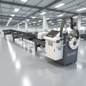 Macchina Laser a Fibra Automatica Rayman Popolare e Semplice per Tubi e Profili, con Sistema AI ad Acqua, 1500W, per Lavorazione CNC dell'Acciaio, Ecologica - Product Image 2