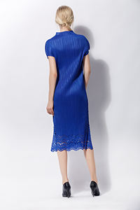 Falda Midi Plisada de Doble Capa para Mujer, Estilo <span class=keywords><strong>Issey</strong></span> <span class=keywords><strong>Miyake</strong></span>, para Conjuntos de Playa, Tela Texturizada de Alta Gama, Diseño Plisado 3D - Product Image 4