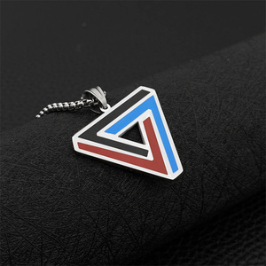 Collar de Esmalte Estilo Hip Hop, Collar con Colgante de Acero Inoxidable de <span class=keywords><strong>Alan</strong></span> Walker - Product Image 2