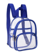 Zaino trasparente Mini borsa sportiva trasparente zaino <span class=keywords><strong>scuola</strong></span> <span class=keywords><strong>zaini</strong></span> da stadio - Product Image 6