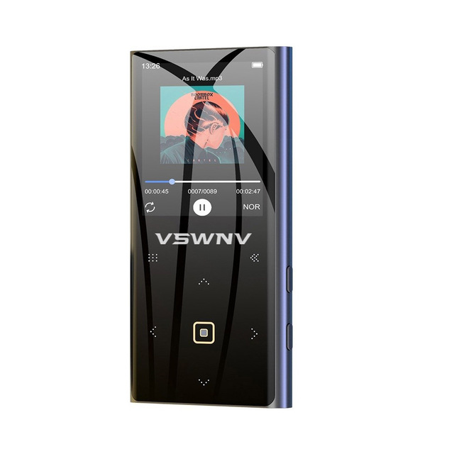 VSWNV MP3 Players HiFi Music Player Lossless Sound 64GB Sports MP4 Player with BT FM Radio