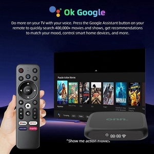 Onn Android TV Box 2GB 16GB Google TV Streaming Media Player con telecomando vocale - Product Image 5