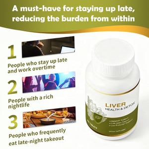 Tablet hati Premium dengan Susu Thistle Artichoke antioksidan detoks pencernaan kesehatan Formula alami pasokan - Product Image 5