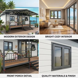 Casa Container Pieghevole Portatile <span class=keywords><strong>per</strong></span> Vendita, Casa Prefabbricata Moderna di Lusso, Casa Container Pieghevole da 40 Piedi - Product Image 2