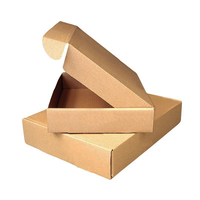 Embalaje de papel de caja fuerte de cartón corrugado personalizado para envío con su diseño único