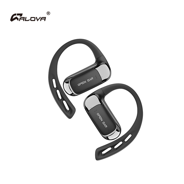 ALOVA Hook Sports Earphone OEM Bluetooth 6.0 Open Ear Headphones IPX5 Wireless Earbuds for Calls