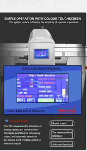 <span class=keywords><strong>Detector</strong></span> de metais de embalagem de folha de alumínio, digital automática na indústria alimentar - Product Image 5