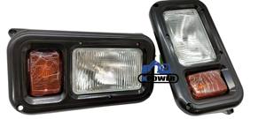 Nueva Lámpara Delantera de Calidad XPower 2534-1167 2534-1168 (Negro/Plateado) para Excavadora de Orugas, Repuestos - Product Image 5