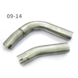 RTS <span class=keywords><strong>Moto</strong></span> Modifiée en acier inoxydable titane alliage d'échappement milieu pipe <span class=keywords><strong>coude</strong></span> Pour Yamaha YZF--R1 MT10 98-22 - Product Image 5