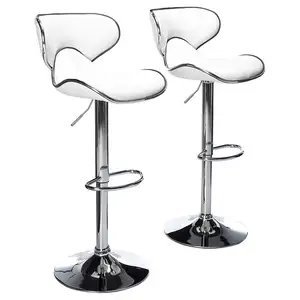 Nordic Commercial Leather Metal Bar Height Stool Chair With Backs Bar Chairs For Restaurant Dining