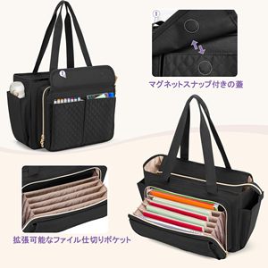 Bolso de Mano de Nailon <span class=keywords><strong>para</strong></span> Viajes de Trabajo, Gran Capacidad, Bolsillos Divididos, Maletín <span class=keywords><strong>para</strong></span> Profesor, Bolso <span class=keywords><strong>para</strong></span> Portátil, Casual, Portátil, Hecho a Medida - Product Image 3