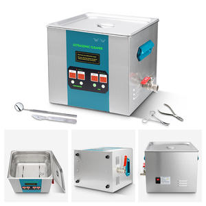 Nettoyeur de vibration ultrasonique numérique en acier inoxydable 11L avec chauffage et minuterie - Product Image 5