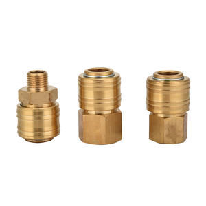Raccords rapides de style européen avec filetages externes et internes (1/4PT 3/8PT 1/2PT) Fourniture de pièces pneumatiques - Product Image 4