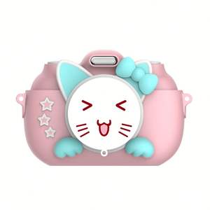 Mini caméra tactile pour enfants, 3 pouces, rechargeable, avec enregistrement vidéo grand angle à 180° et mémoire flash, cadeau pour enfants - Product Image 2