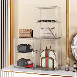 Organizador de Bolsos para Armario, Paquete de 3 Organizadores Transparentes de Acrílico para Bolsos, Exhibidor para Coleccionables - Product Image 4