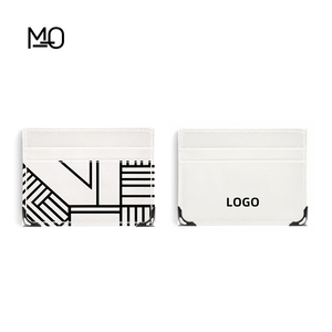 Customized Debossing Pattern PU Leather RFID Blocking Slim <strong>Wallet</strong> For Men And Women Personalized Logo Embossed Cardholder - Product Image 2