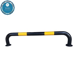 Guangzhou usine 6 en acier garde-corps <span class=keywords><strong>de</strong></span> sécurité jaune ultra garde-corps plancher amovible support <span class=keywords><strong>de</strong></span> garde-corps en acier robuste borne - Product Image 4