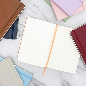 Diario foderato Notebook 160 pagine <span class=keywords><strong>medie</strong></span> 5.6X8 100 GSM carta spessa copertina rigida Design per la presa di appunti nel lavoro scolastico - Product Image 6