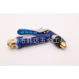 Pistola de agua de alta presión Hailan con conexión rápida, color azul, para lavado de autos y limpieza ligera. - Product Image 5