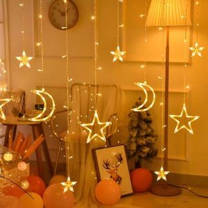 Guirlande lumineuse LED en forme d'étoile de Noël, IP44, lumière chaude, décoration, vente flash - Product Image 3