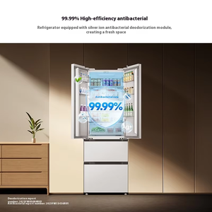 Nuevo Refrigerador Empotrado de Cuatro Puertas CN Mijia, 400L, Color Blanco Hielo, 60cm Ultra Delgado, BCD-400WFMBI - Product Image 2