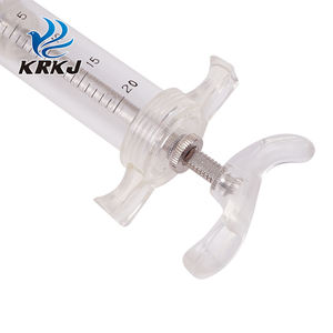 大型動物用ルアーロック付きKD316耐久性のある獣医Tpx再利用可能な20cc <span class=keywords><strong>50cc</strong></span>家畜注射シリンジ - Product Image 4