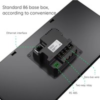 Panel de Control Central Multifunción Inteligente de 8 Pulgadas con Tipo EU para Empotrar en Pared, Compatible con Home Assistant y Zigbee2mqtt